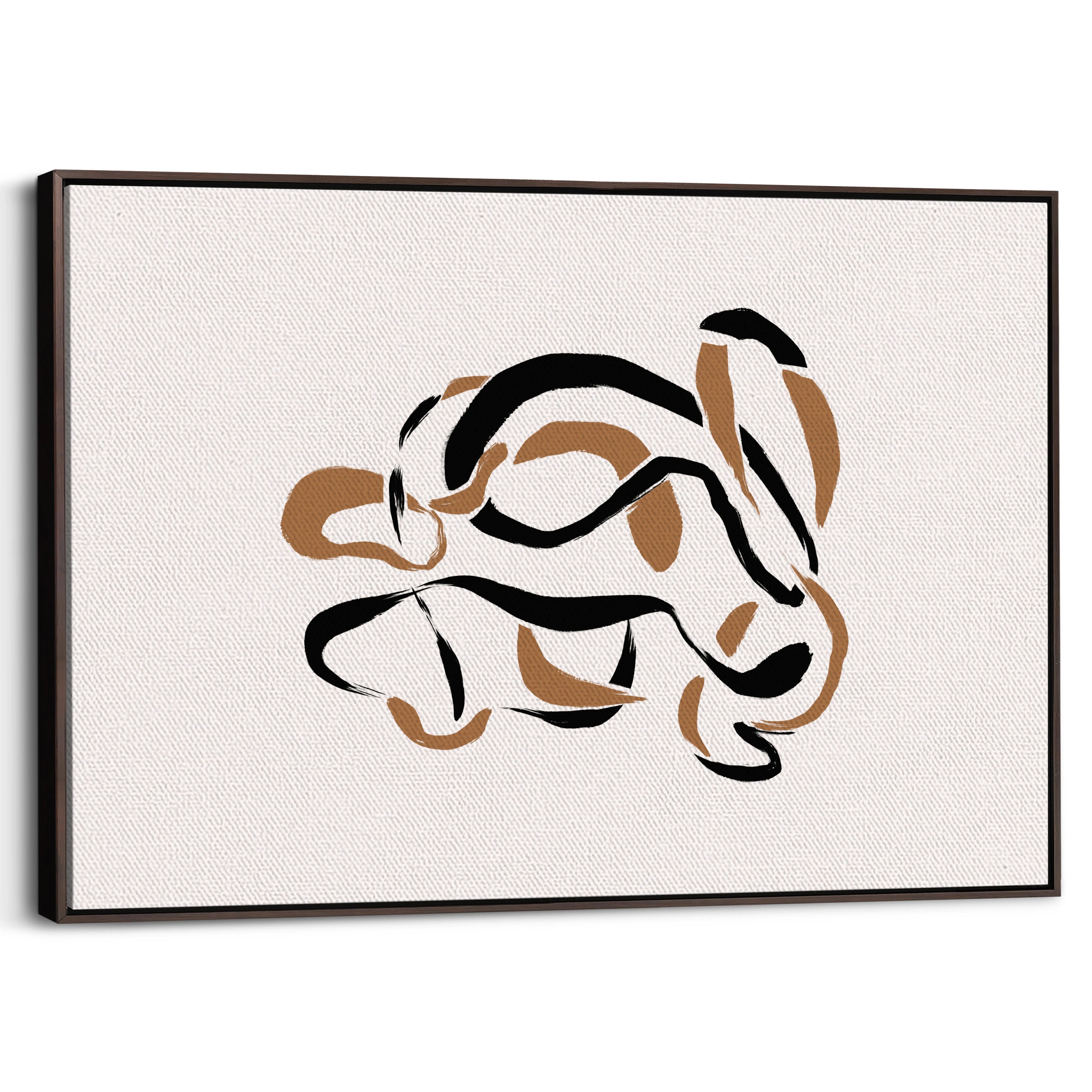 framed-canvas-dark-walnut