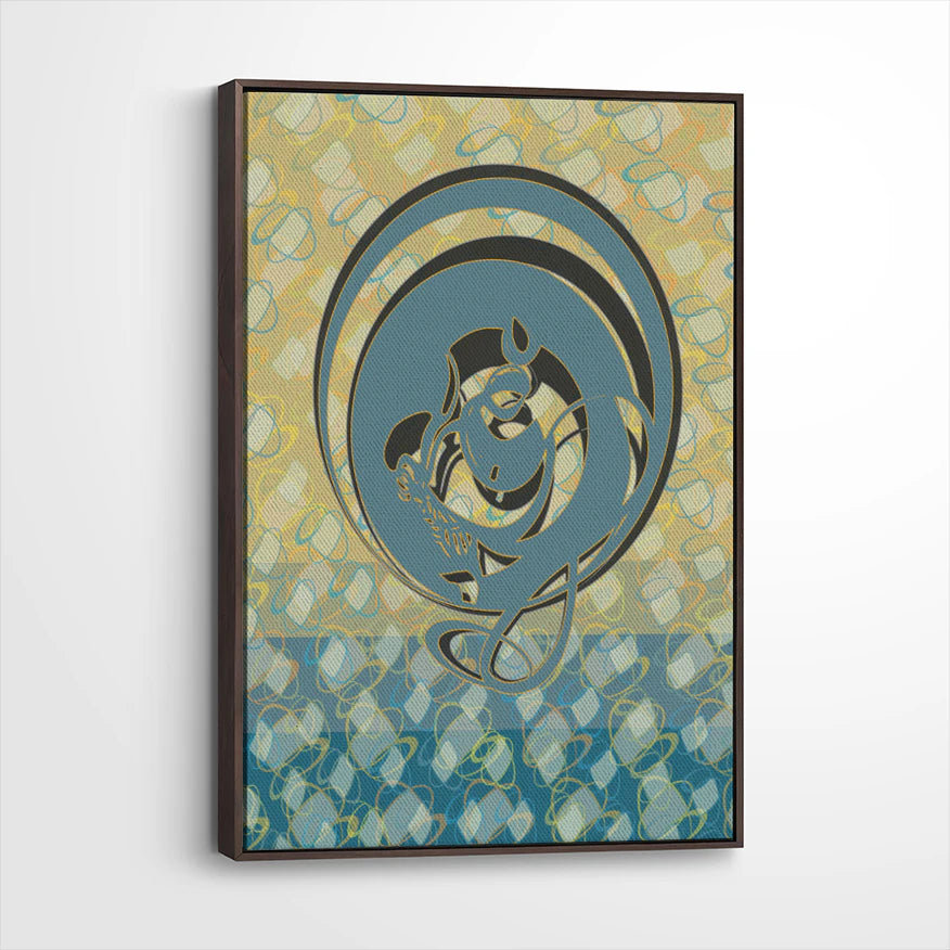 framed-canvas-dark-walnut
