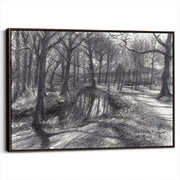 framed-canvas-dark-walnut