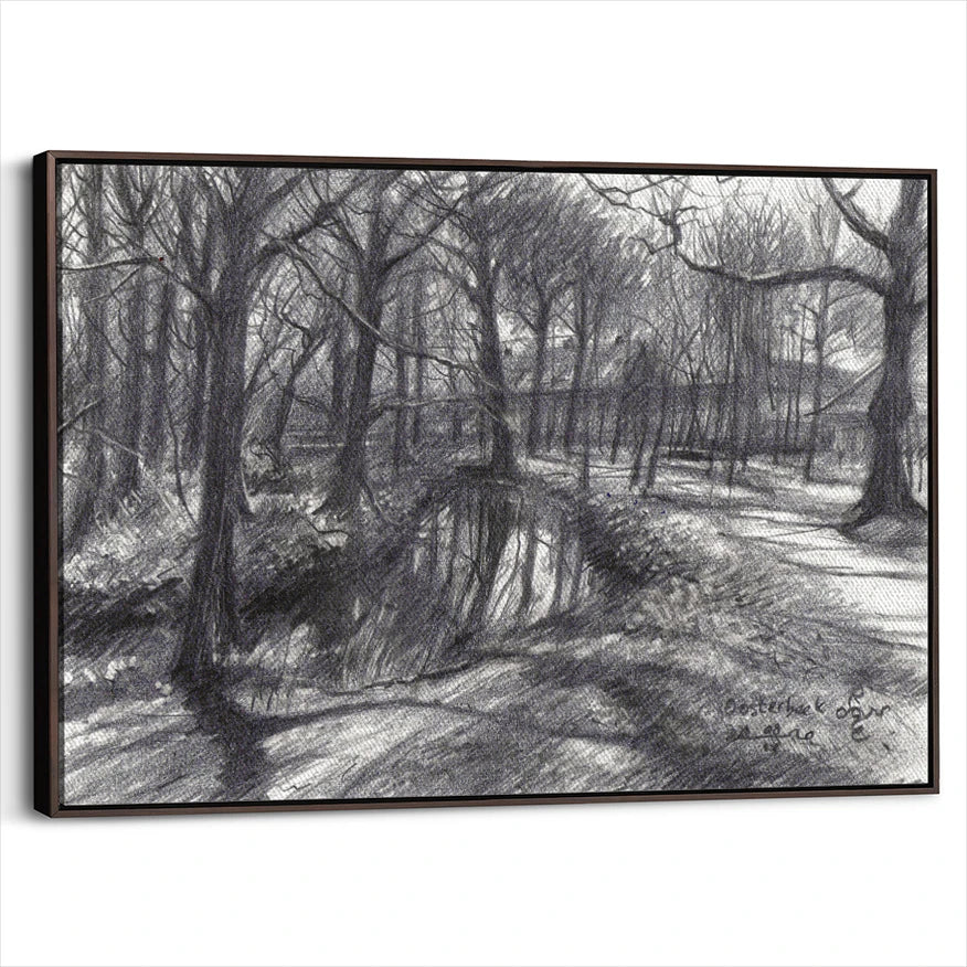 framed-canvas-dark-walnut
