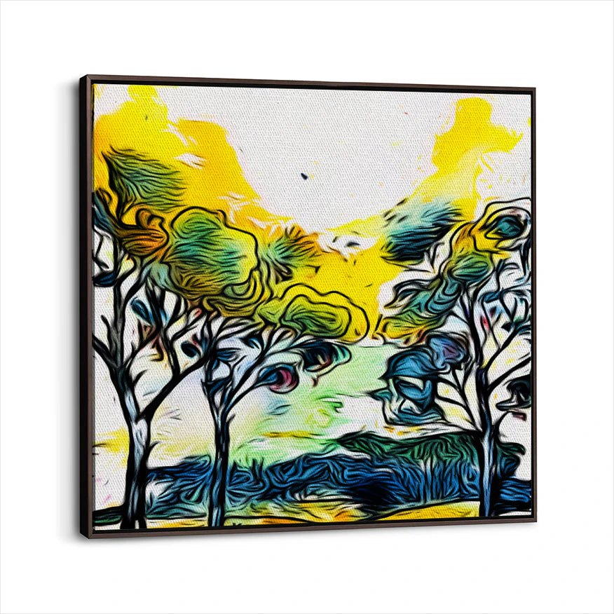 framed-canvas-dark-walnut