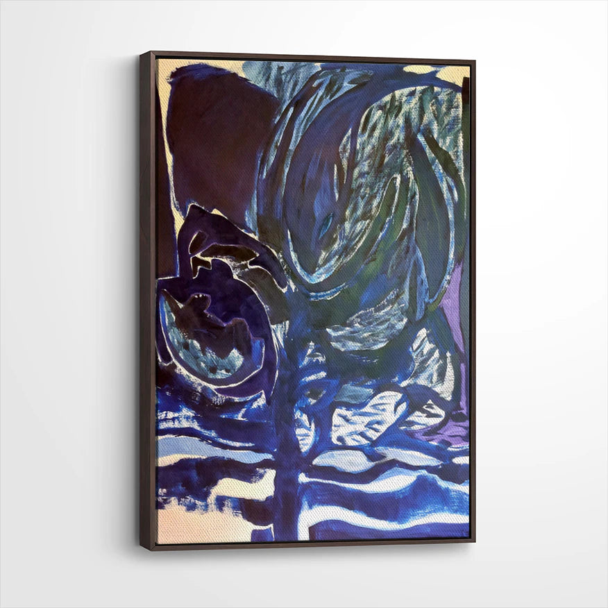 framed-canvas-dark-walnut