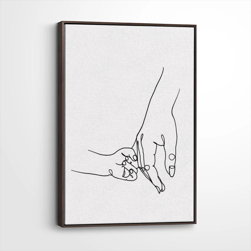 framed-canvas-dark-walnut