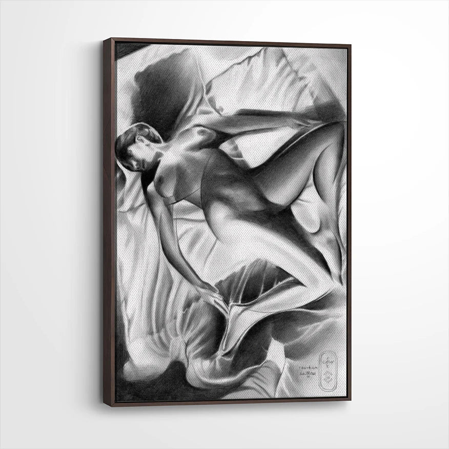 framed-canvas-dark-walnut