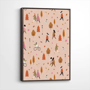framed-canvas-dark-walnut