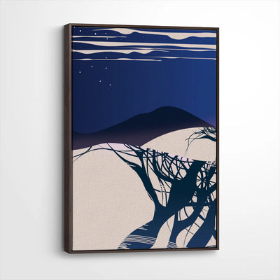 framed-canvas-dark-walnut
