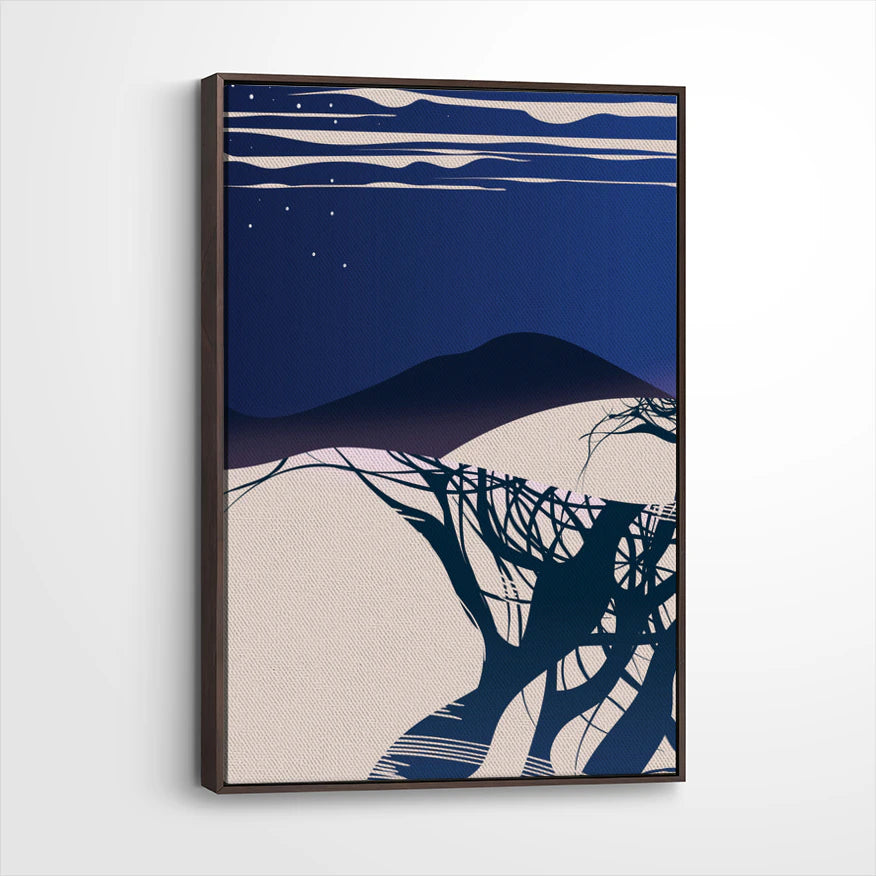 framed-canvas-dark-walnut