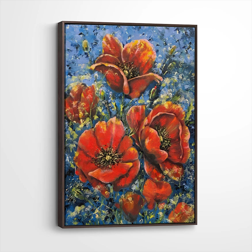 framed-canvas-dark-walnut