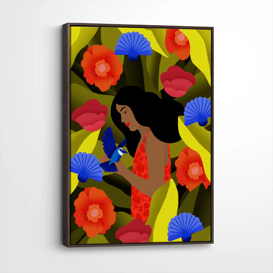 framed-canvas-dark-walnut