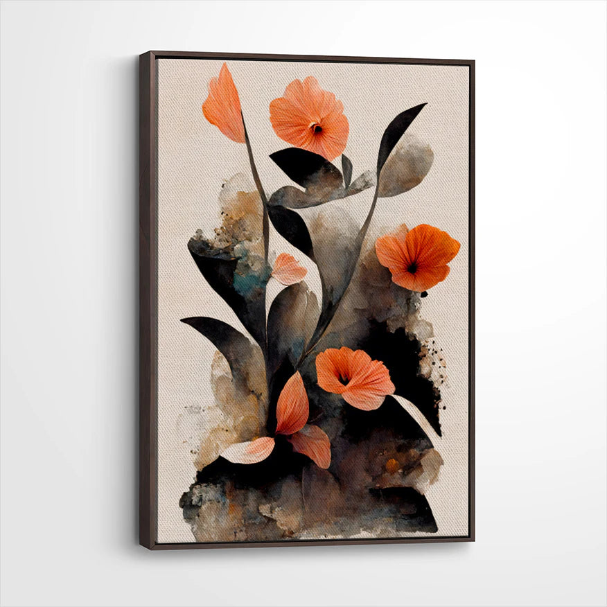 framed-canvas-dark-walnut
