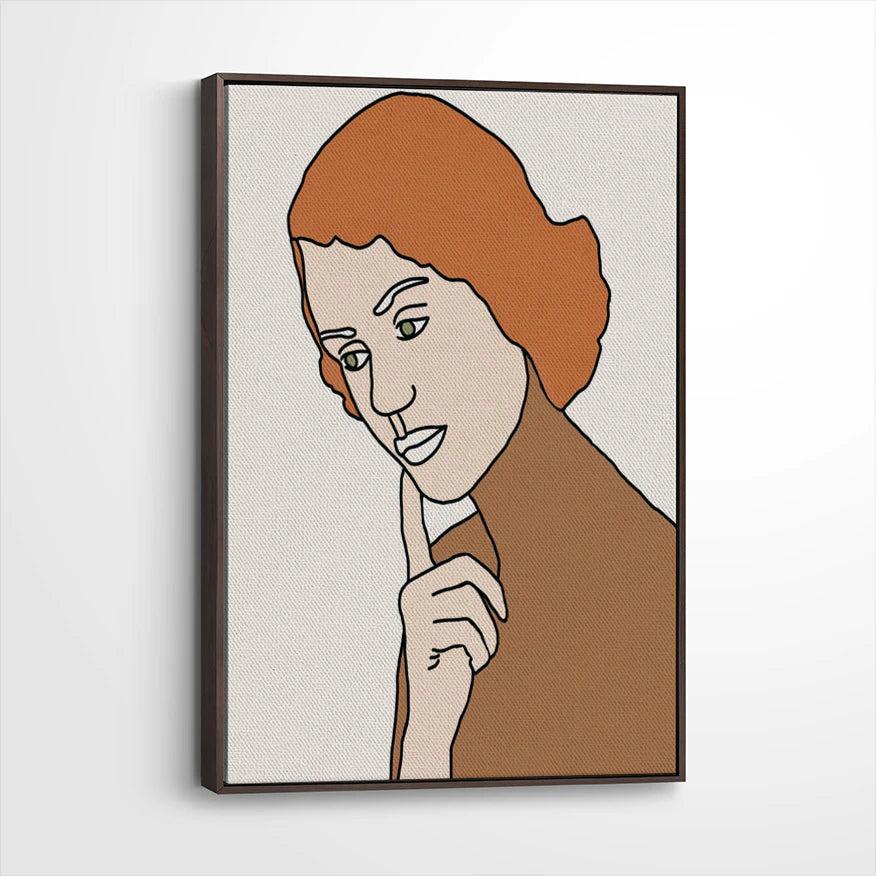 framed-canvas-dark-walnut