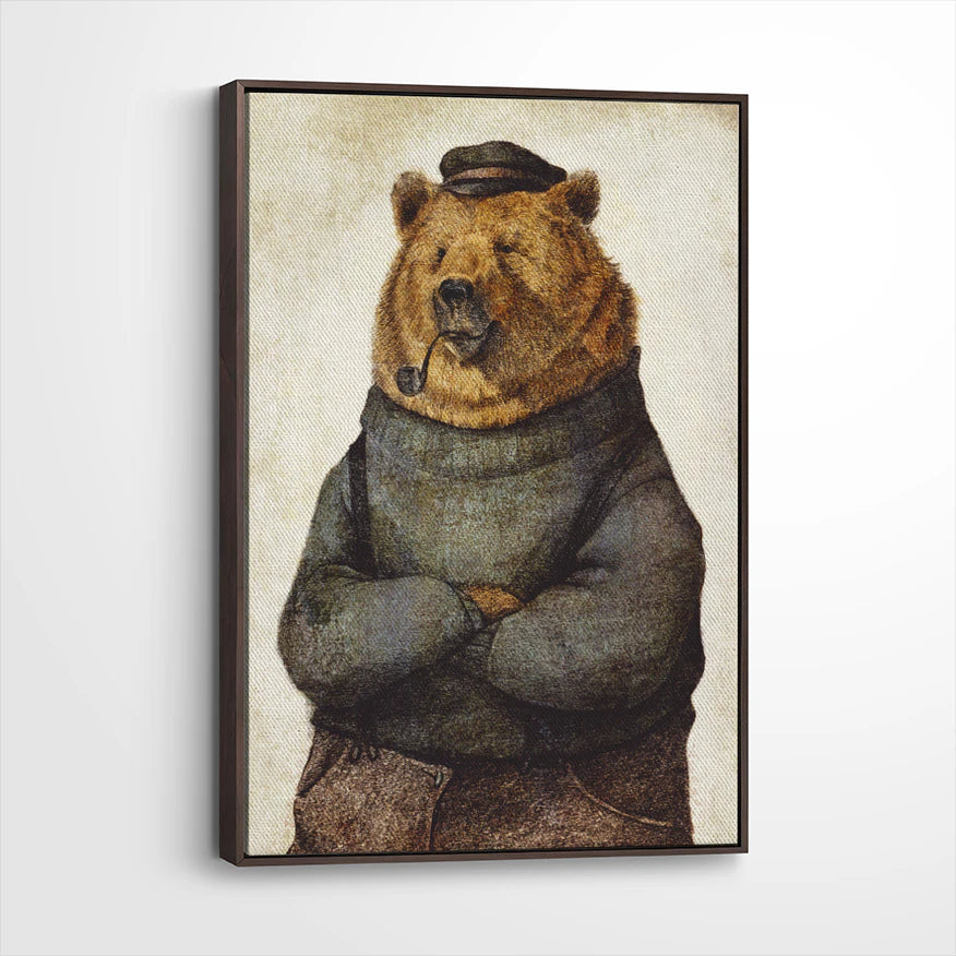 framed-canvas-dark-walnut