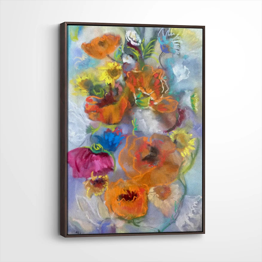 framed-canvas-dark-walnut