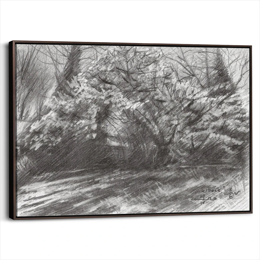 framed-canvas-dark-walnut