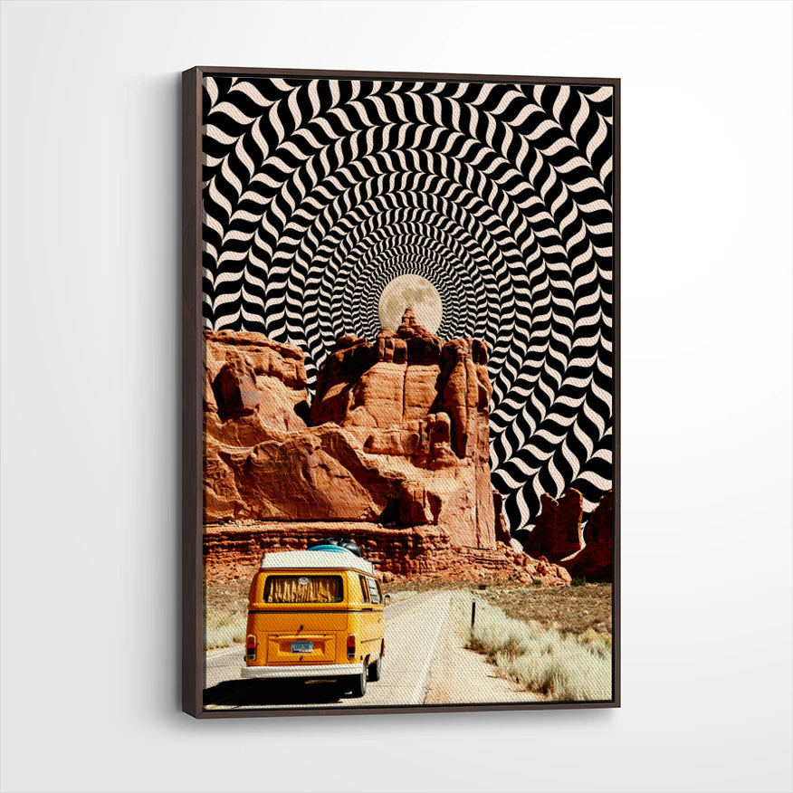 framed-canvas-dark-walnut