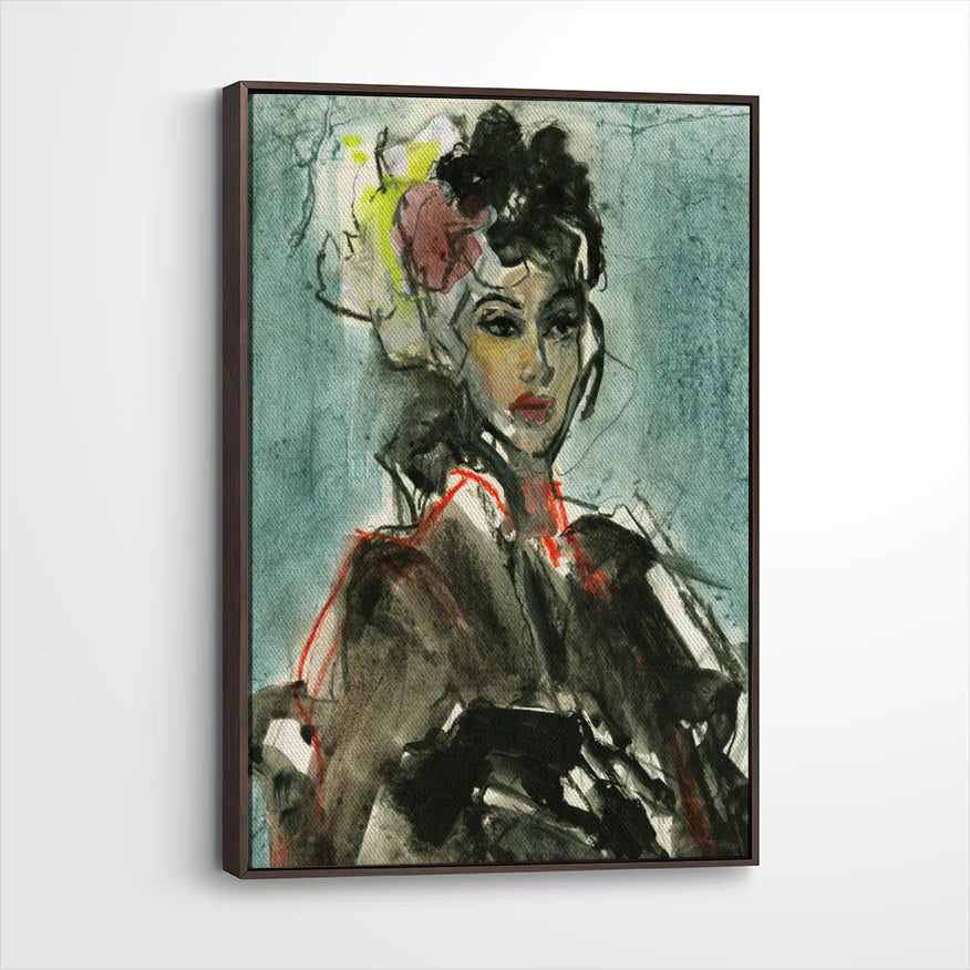 framed-canvas-dark-walnut