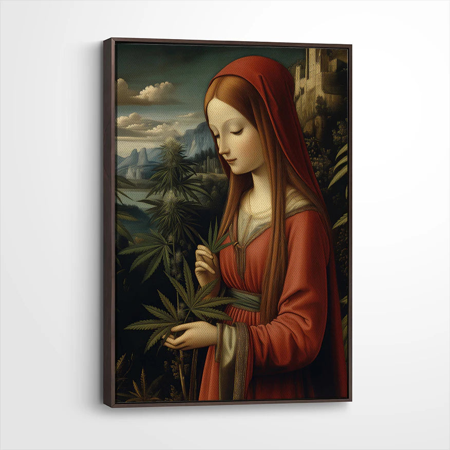 framed-canvas-dark-walnut