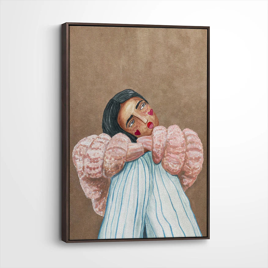 framed-canvas-dark-walnut