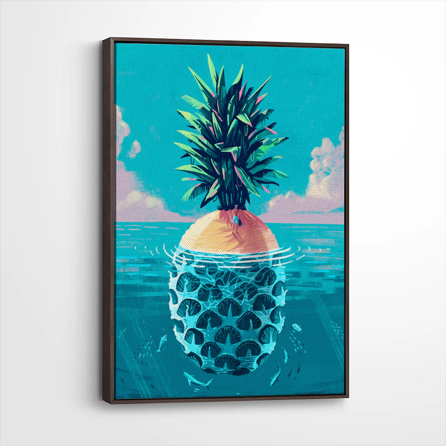 framed-canvas-dark-walnut