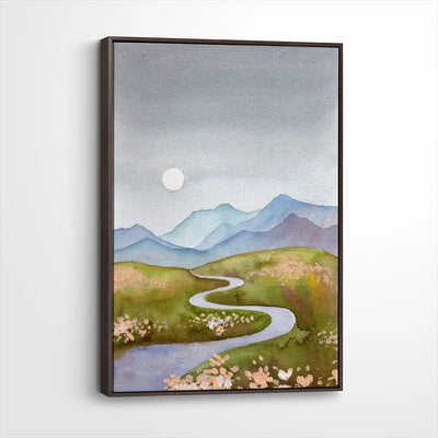 framed-canvas-dark-walnut
