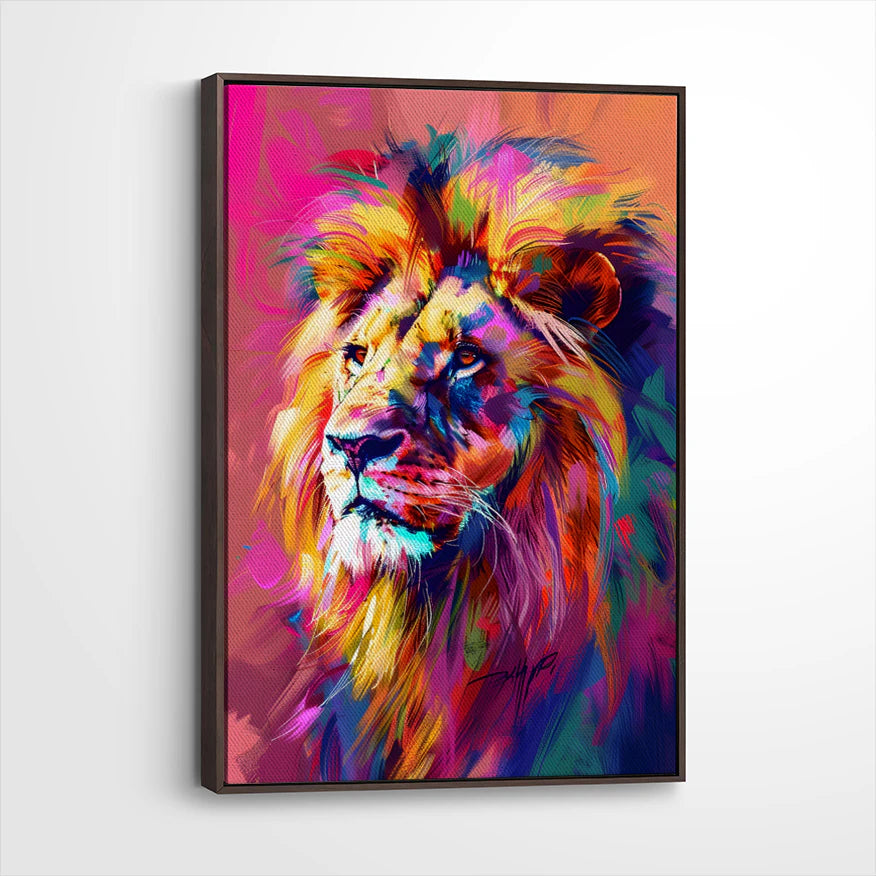 framed-canvas-dark-walnut
