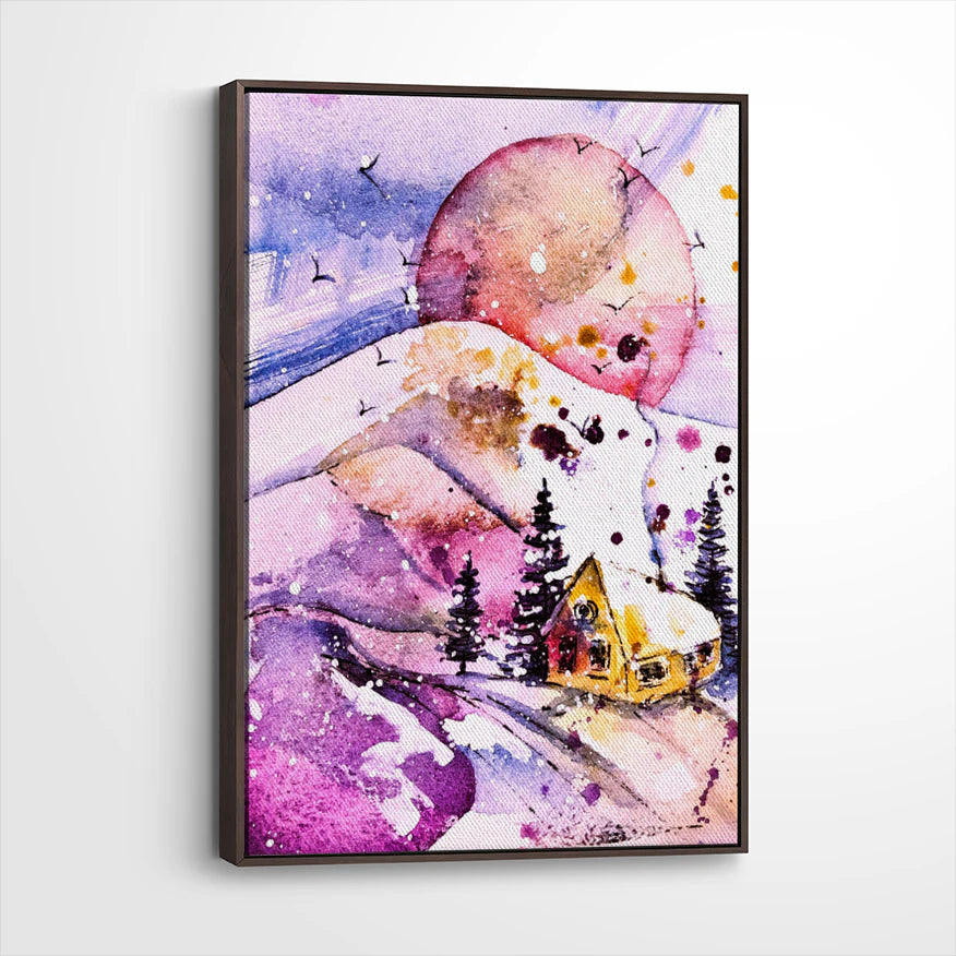 framed-canvas-dark-walnut