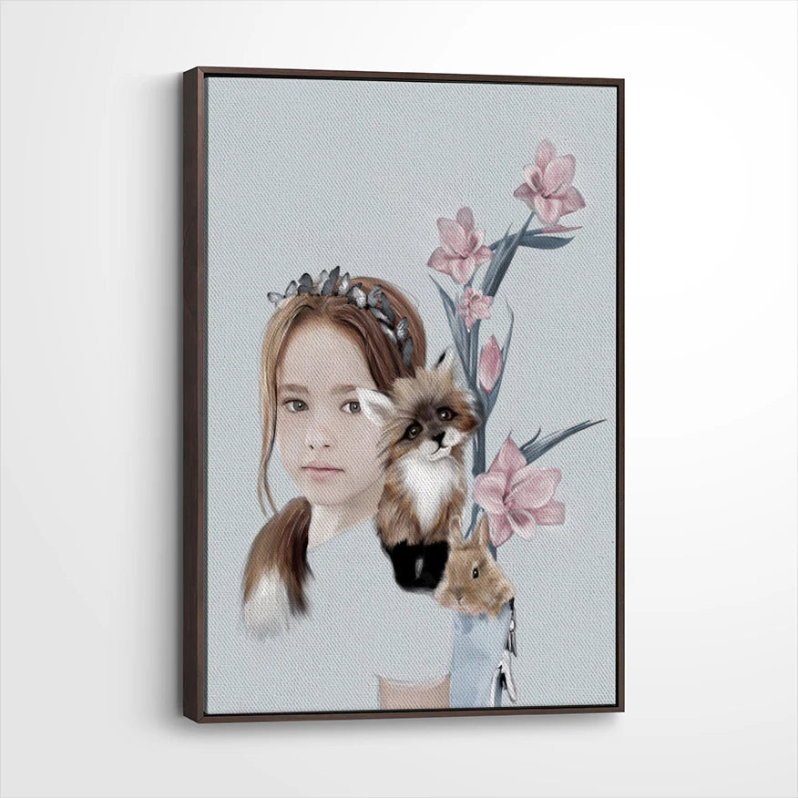 framed-canvas-dark-walnut