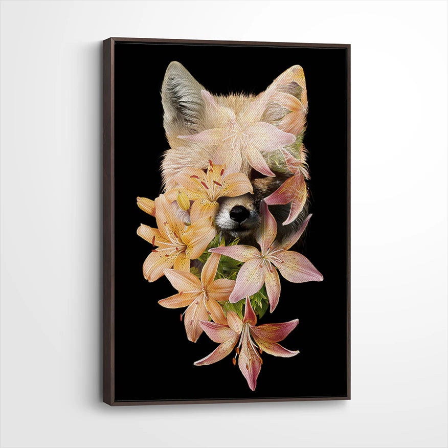 framed-canvas-dark-walnut