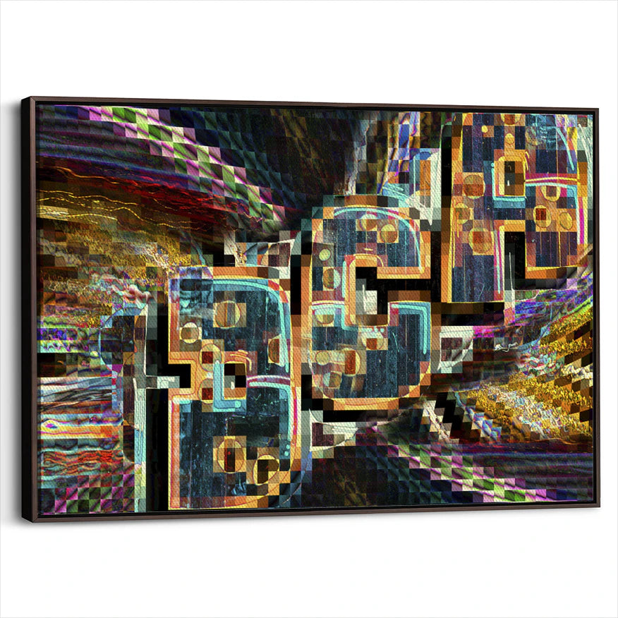 framed-canvas-dark-walnut