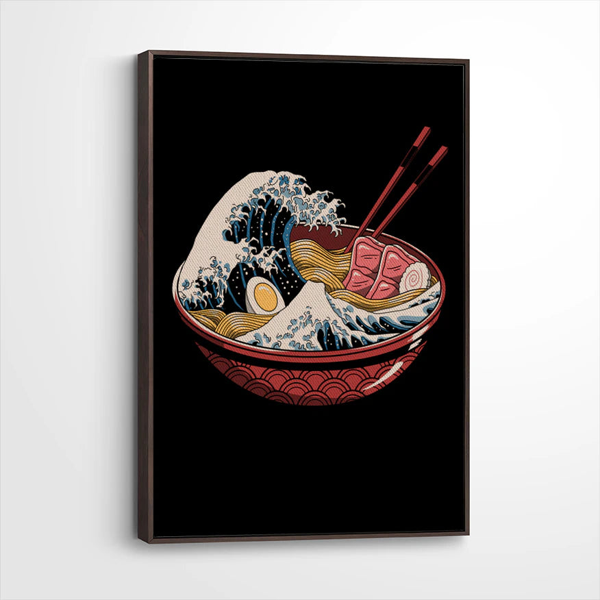 framed-canvas-dark-walnut