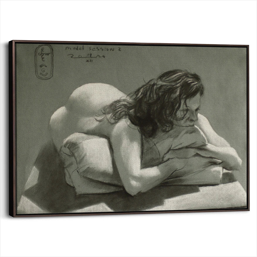 framed-canvas-dark-walnut