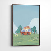 framed-canvas-dark-walnut