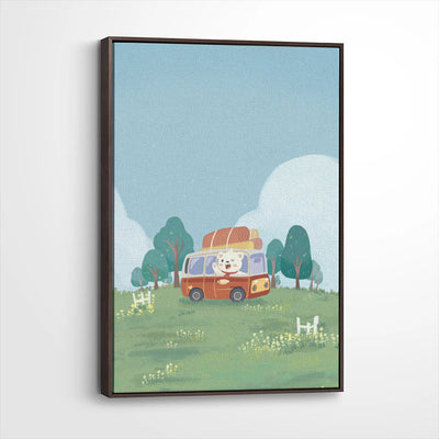 framed-canvas-dark-walnut