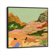 framed-canvas-dark-walnut