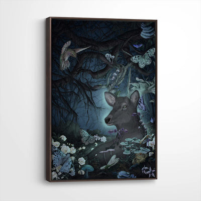 framed-canvas-dark-walnut