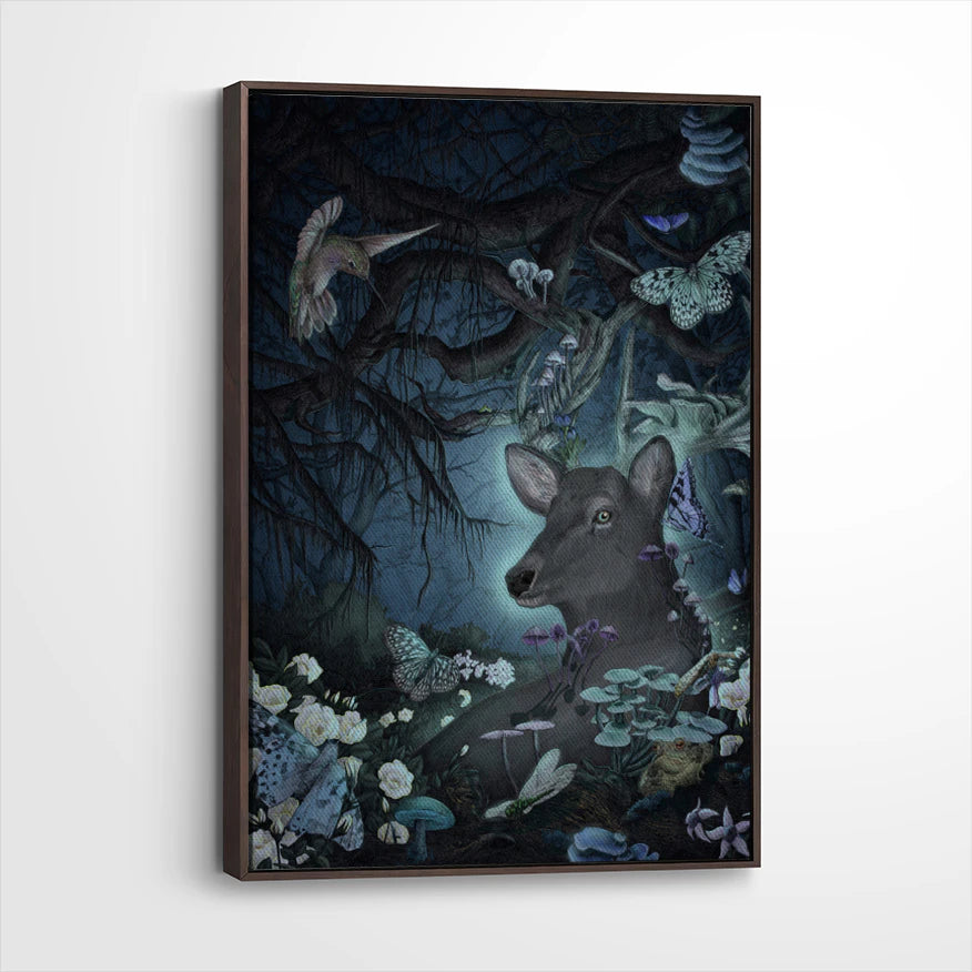 framed-canvas-dark-walnut