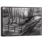 framed-canvas-dark-walnut