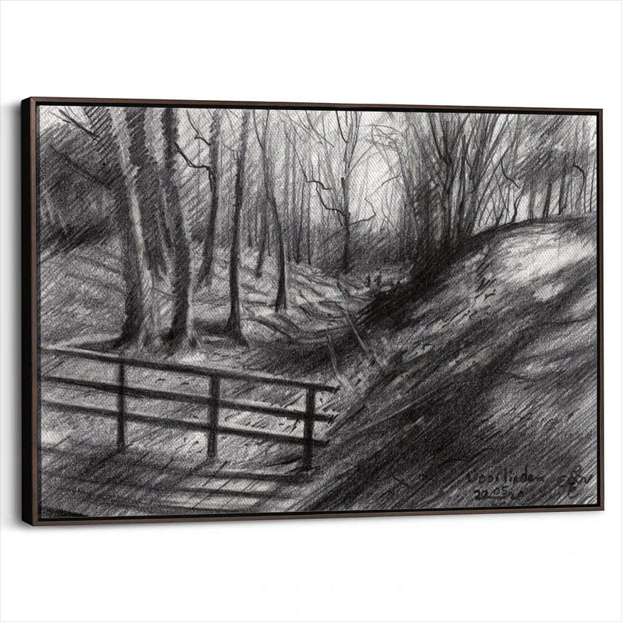framed-canvas-dark-walnut