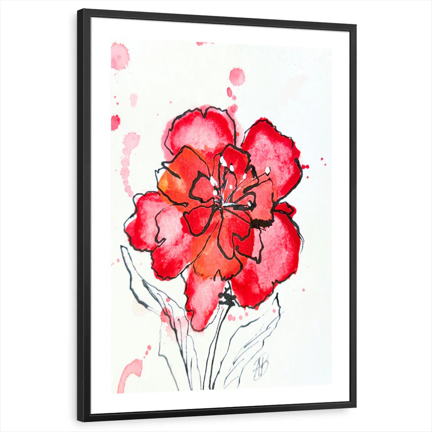 framed-print-black-white-border