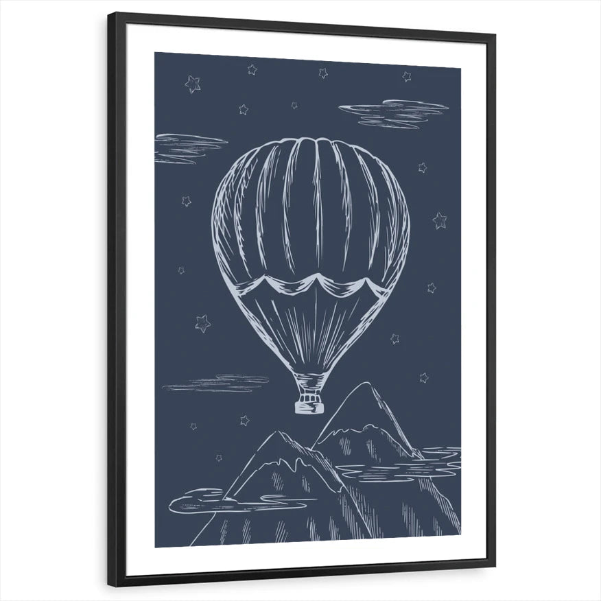 framed-print-black-white-border