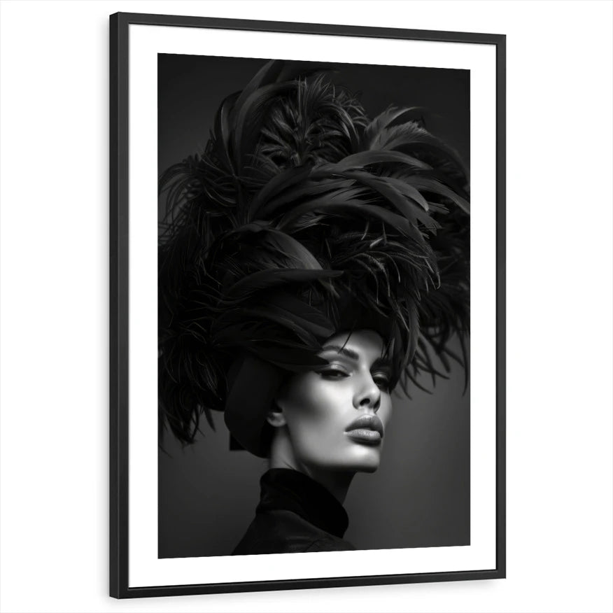 framed-print-black-white-border