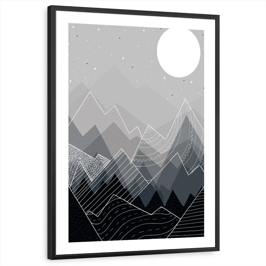 framed-print-black-white-border