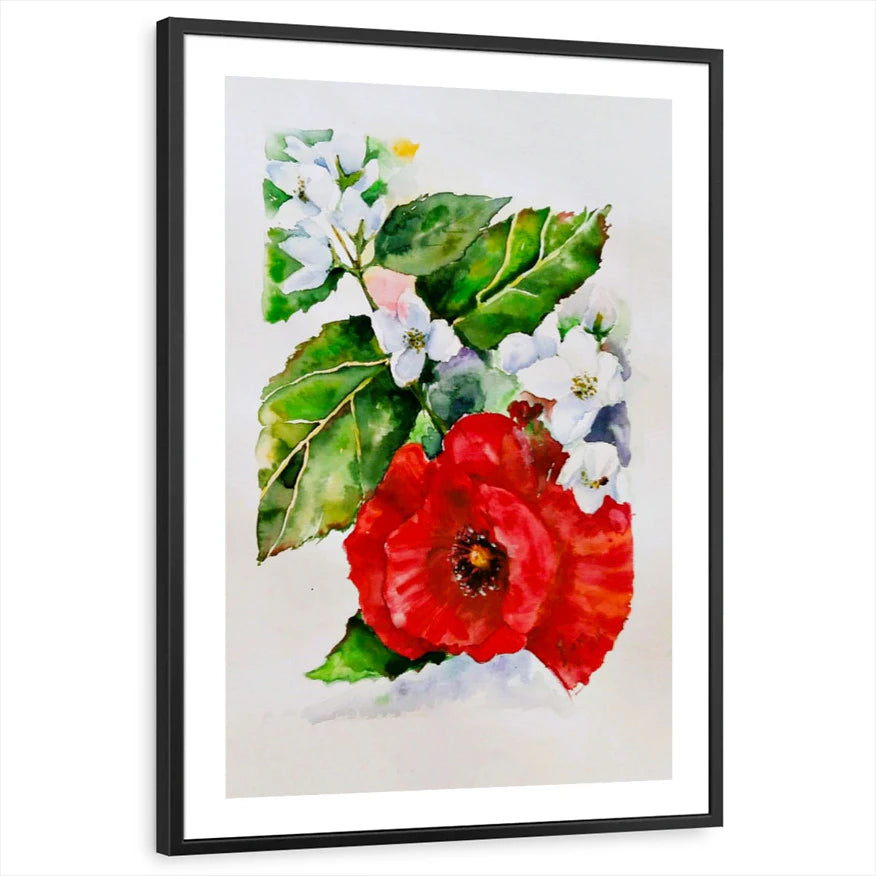 framed-print-black-white-border
