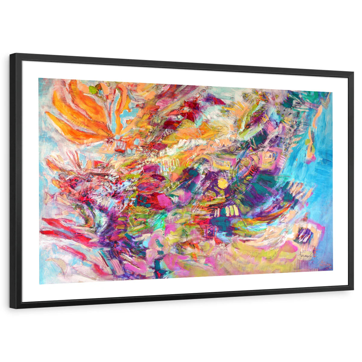 framed-print-black-white-border