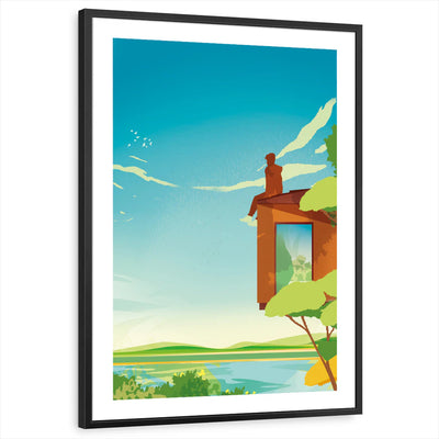 framed-print-black-white-border