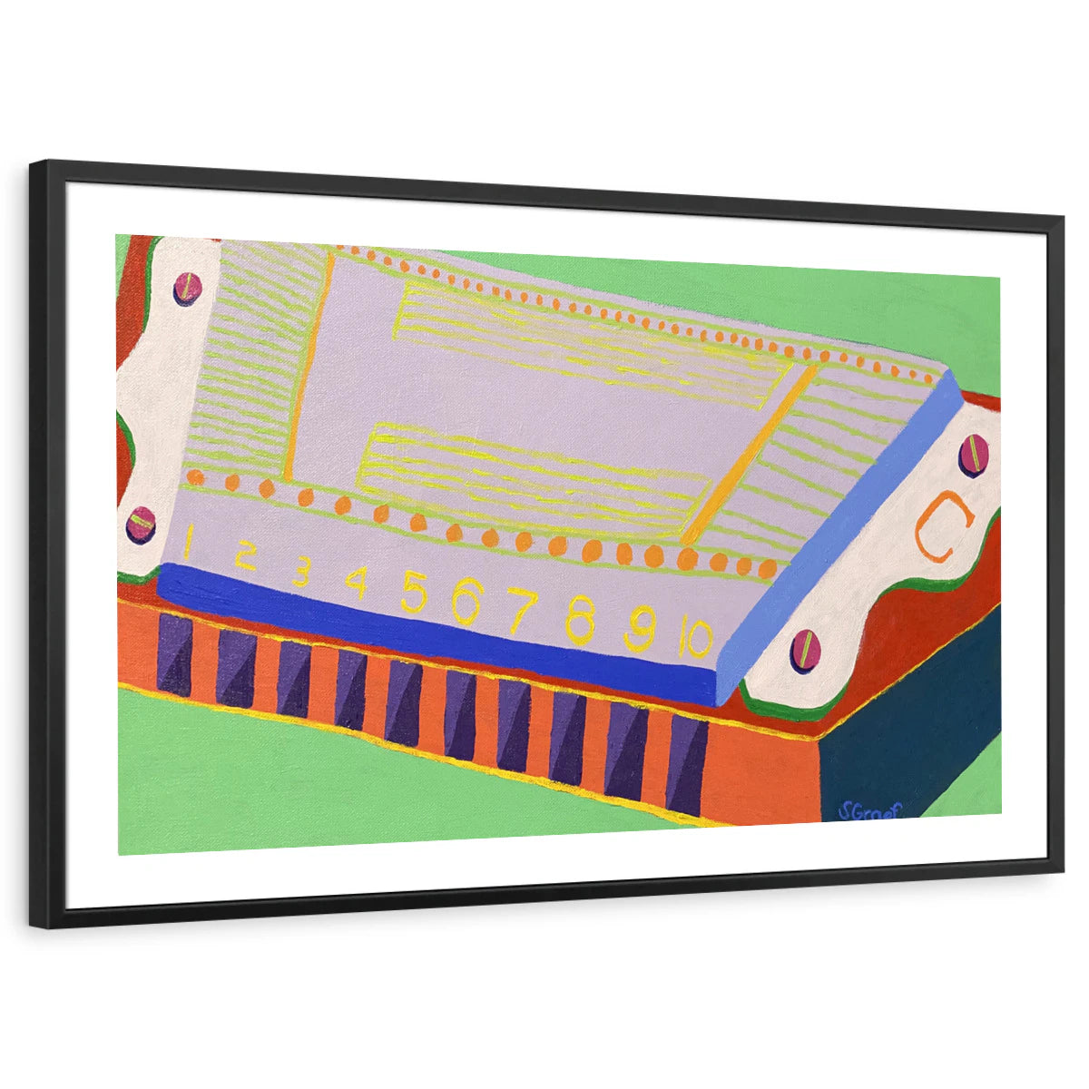 framed-print-black-white-border