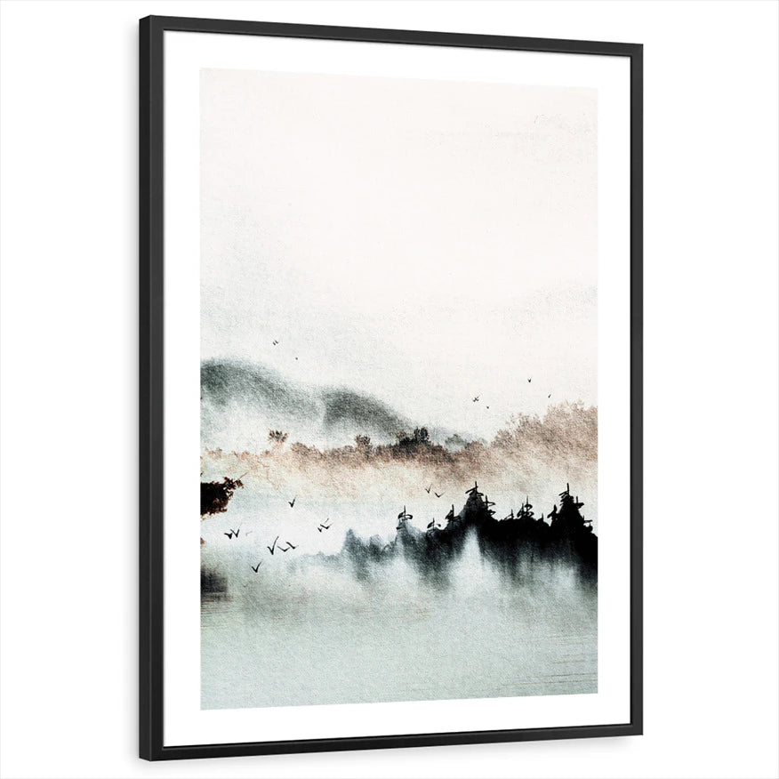 framed-print-black-white-border