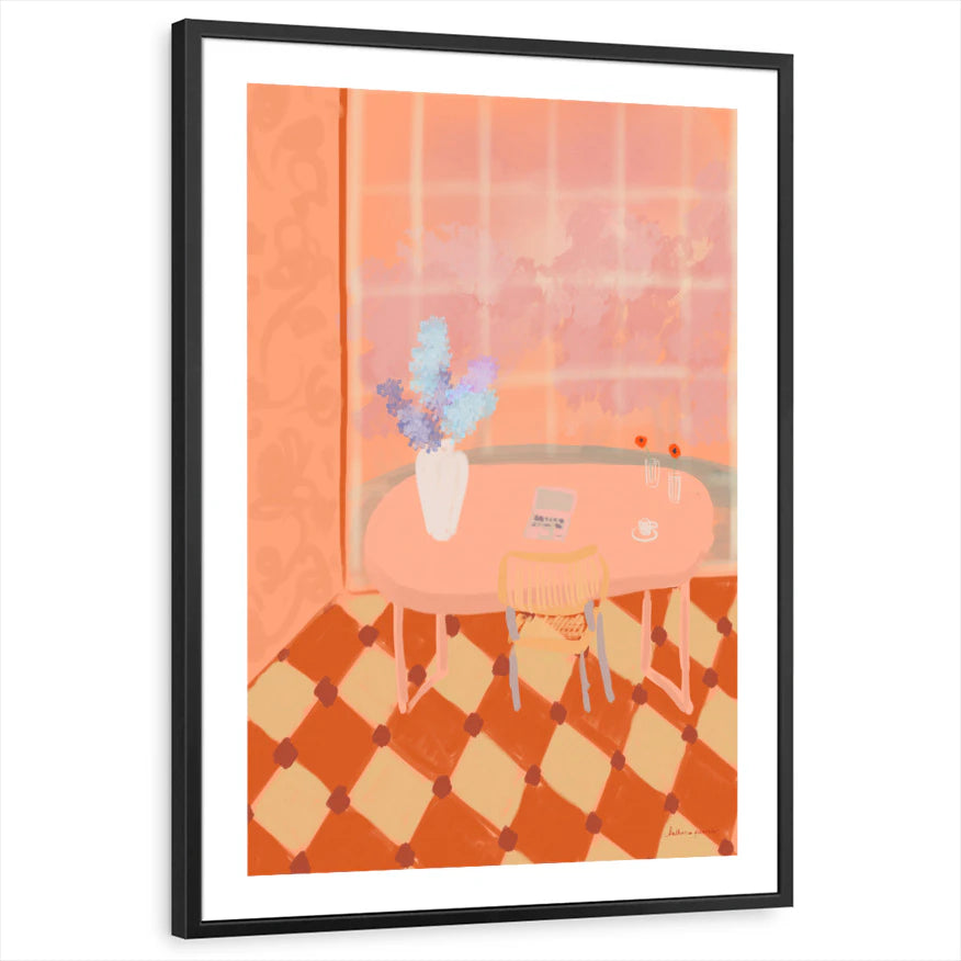 framed-print-black-white-border