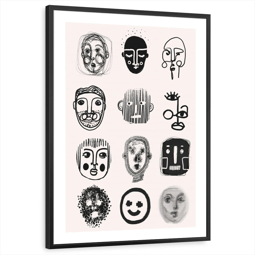 framed-print-black-white-border