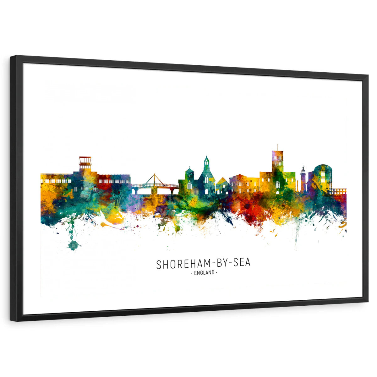 framed-print-black-white-border